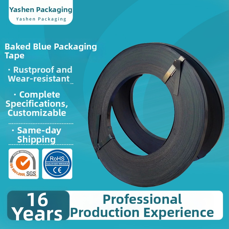 Tērauda lente iepakošanai, cinkots tērauds, biezums 0,5 mm, vilces izturība 400 kg, veltņa ārējais diametrs 400 mm