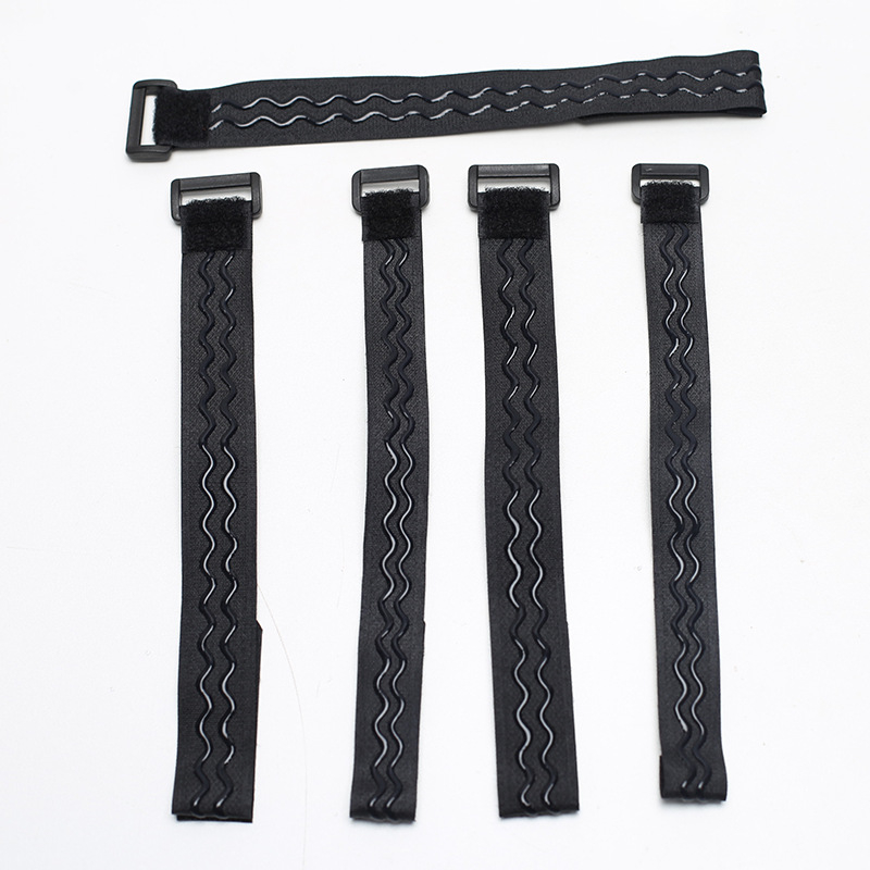 Velcro kötöző pántok - Nylon, Nylon + Poliészter keverék, Nehéz terhelésű, Fordított csat, Kábelkezelés, Ruházathoz