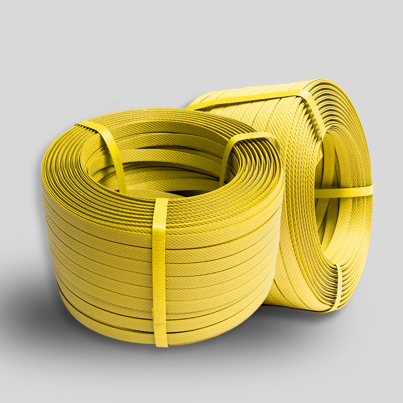 PP iepakojuma lenta, izturība 70 kg, rullis Ø100 mm, loģistikas iepakojumam