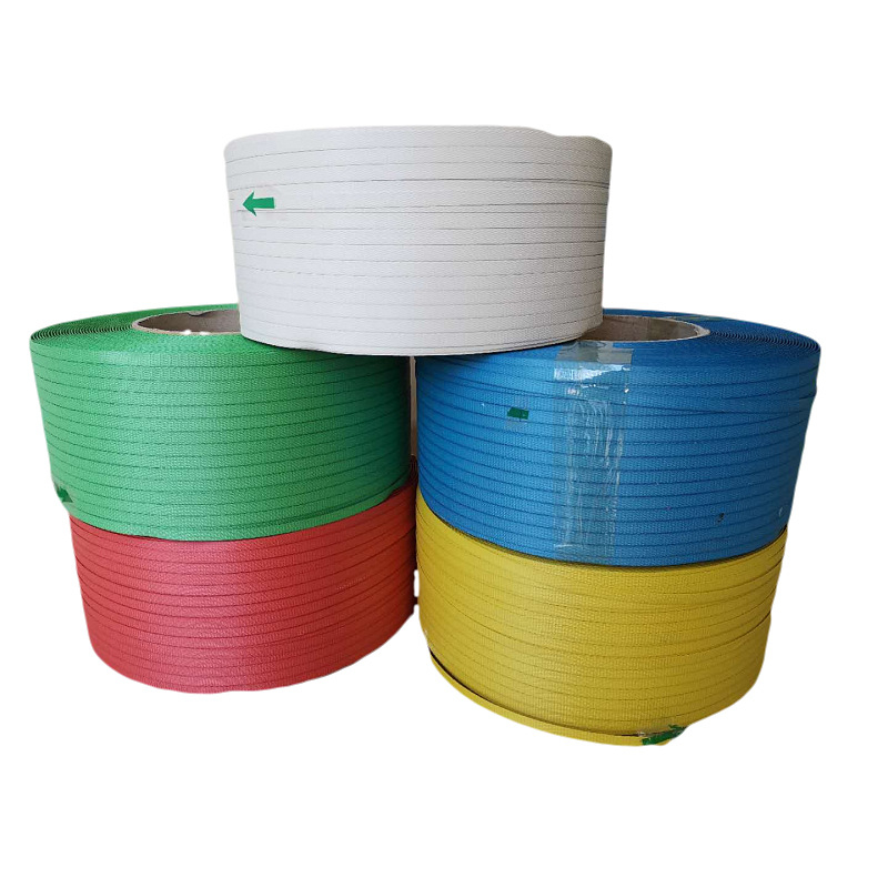 Iepakošanas lente, PP materiāls, 0.65 mm biezums, 12 mm platums, vilkšanas izturība 100, modelis 12065