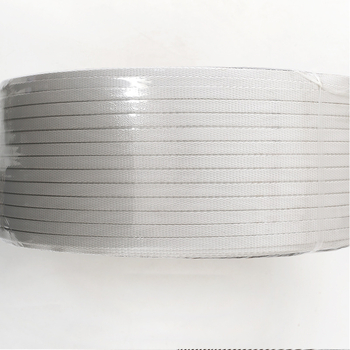 Mašīnas iepakošanas lenta ZX-pp0006, PP materiāls, 0,8 mm biezums, 40 kg izturība, piemērota pusautomātiskām un pilnīgi automātiskām iepakošanas iekārtām