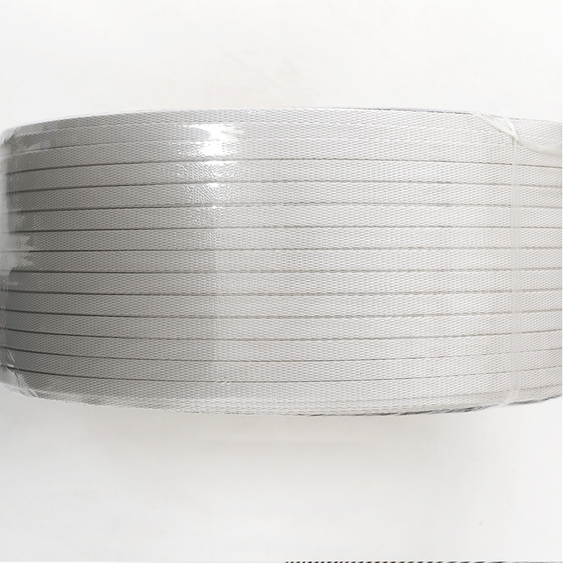 Mašīnas iepakošanas lenta ZX-pp0006, PP materiāls, 0,8 mm biezums, 40 kg izturība, piemērota pusautomātiskām un pilnīgi automātiskām iepakošanas iekārtām