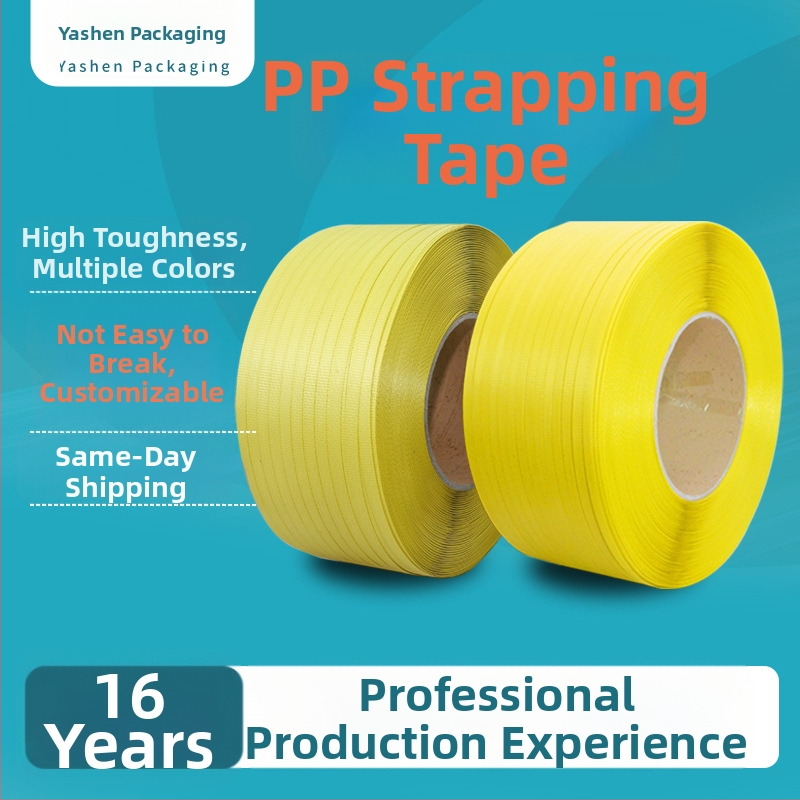 Polipropilēna iepakojuma lente, platums 12 mm, biezums 0,7 mm, garums 2800 m, izturība pret vilkmi 80 kg