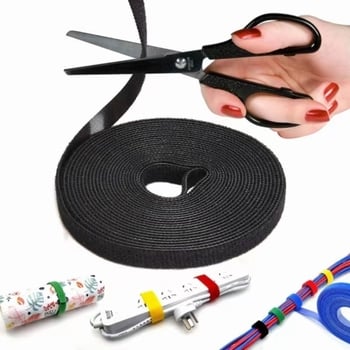 Peng Xin / PENGXIN Back-to-Back Velcro Straps, νάιλον και πολυεστέρας σε ανάμικτη ύλη, για τη διαχείριση καλωδίων: ακουστικά, καλώδια υπολογιστή και άλλα