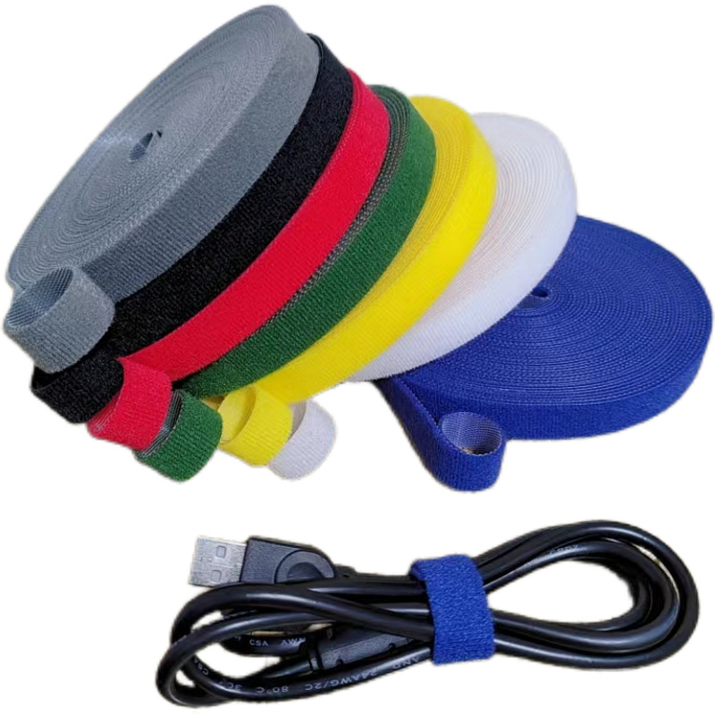 Peng Xin / PENGXIN Back-to-Back Velcro Straps, νάιλον και πολυεστέρας σε ανάμικτη ύλη, για τη διαχείριση καλωδίων: ακουστικά, καλώδια υπολογιστή και άλλα