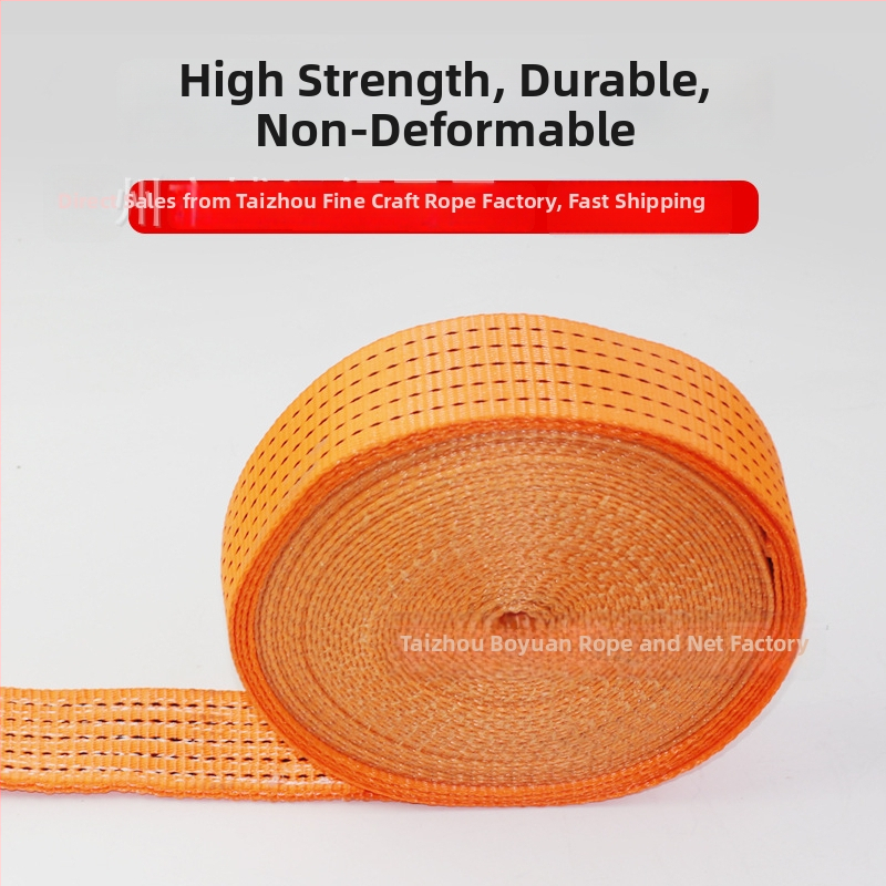 Kõrge tugevusega polüestrist pingutusrihm kahekordsete konksudega kaubavedude fikseerimiseks