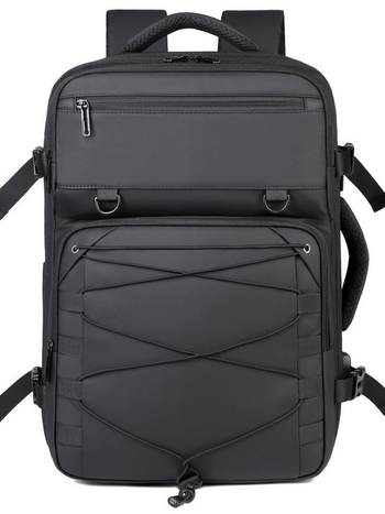 Uniszex iskolai hátizsák szabadidős utazásokhoz, 36–55 L, 16-inch laptop számára, kopásálló, görbült vállpántok