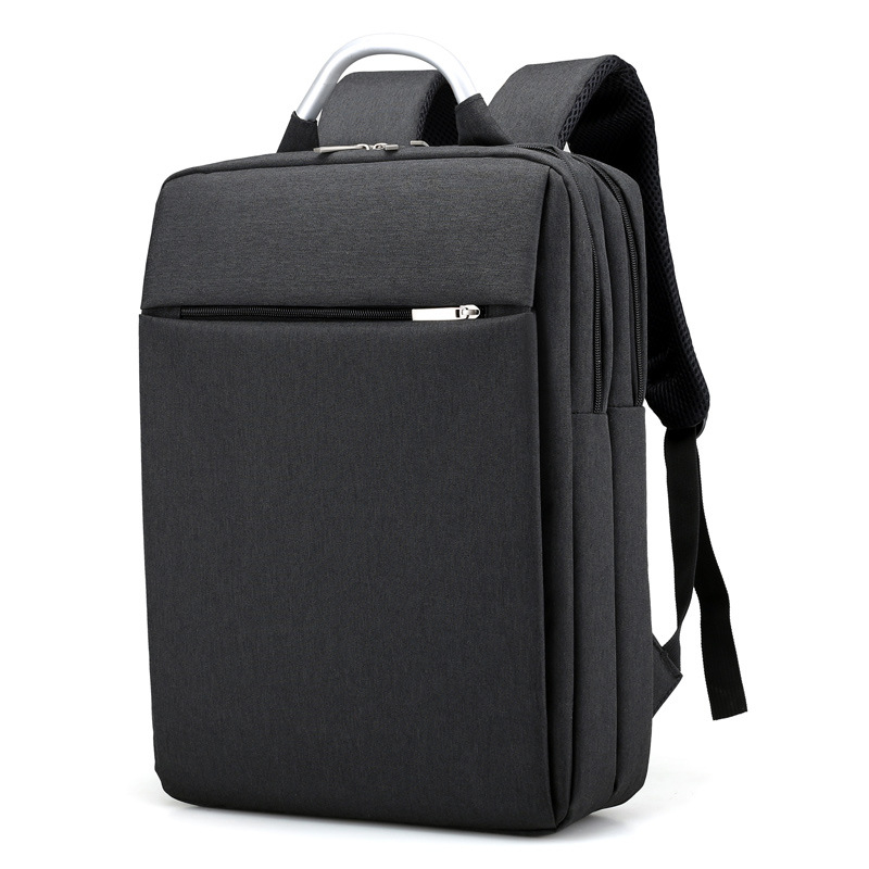 Unisex ruksak za prijenosno računalo za poslovna putovanja (poliesterska tkanina; stane 14-inčni laptop; kapacitet ispod 20 L; remen s jastukom zraka)