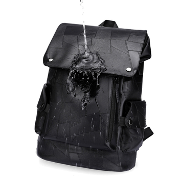 Unisex putni ruksak velike kapacitete 20–35L, PU materijal, vodootporan, kompatibilan s 15-inčnim laptopom, jastučasti naramenici