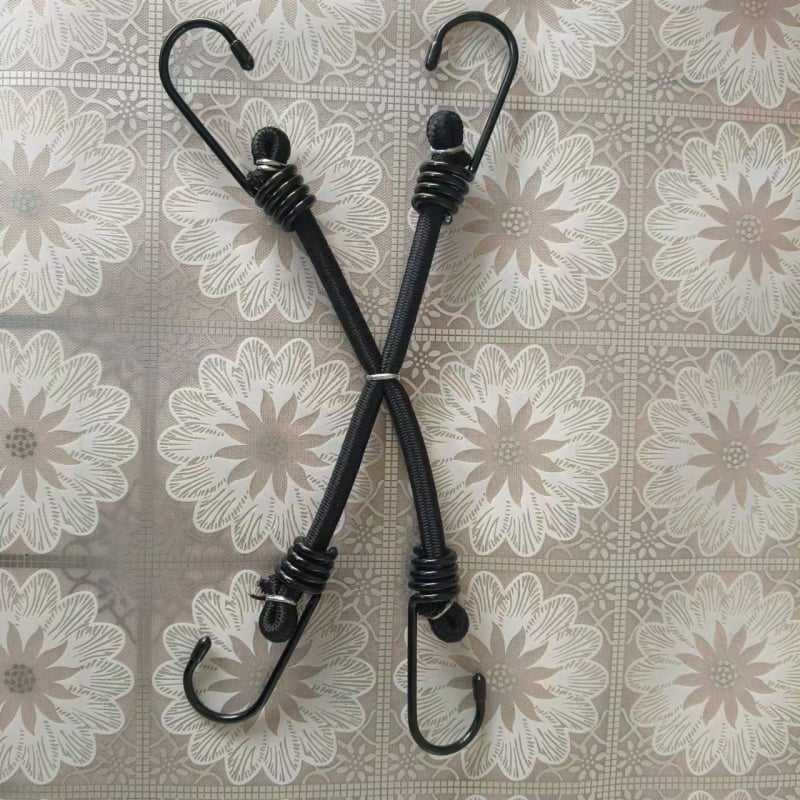 Bandă elastică pentru bagaje cu cârlige, 20 kg capacitate, fire de polipropilenă și latex