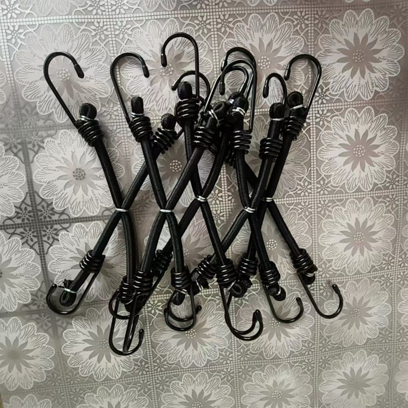 Bandă elastică pentru bagaje cu cârlige, 20 kg capacitate, fire de polipropilenă și latex