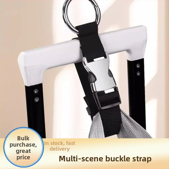 Accesoriu pentru bagaje - curea din nylon cu cataramă externă pentru valize și rucsacuri, stil urban simplu, primăvara 2025