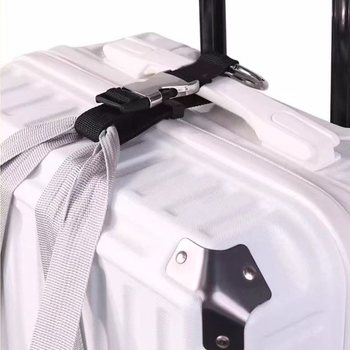 Accesoriu pentru bagaje - curea din nylon cu cataramă externă pentru valize și rucsacuri, stil urban simplu, primăvara 2025