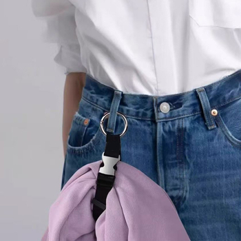 Accesoriu pentru bagaje - curea din nylon cu cataramă externă pentru valize și rucsacuri, stil urban simplu, primăvara 2025