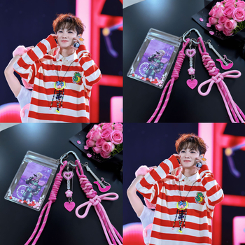 Maišo pakabukas ir raktų pakabukas – Akrilas, dvipusis įžymybių portreto pakabukas, gatvės stilius, pavasaris 2025