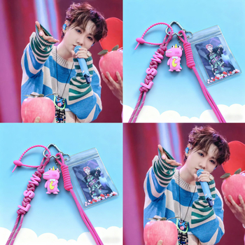 Maišo pakabukas ir raktų pakabukas – Akrilas, dvipusis įžymybių portreto pakabukas, gatvės stilius, pavasaris 2025