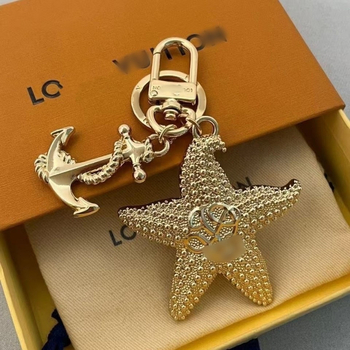 Donkey Brand breloc pentru chei, cu motiv stea de mare, din oțel inoxidabil, stil desen animat, pentru husă de telefon și geantă