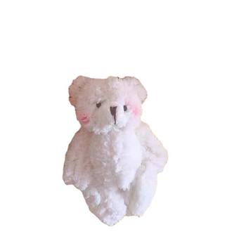 Ključić za ključevima plišano medvjedićem, mekan i sladak; marka Come buy me a duck; stil Lovable wind; materijal pliš