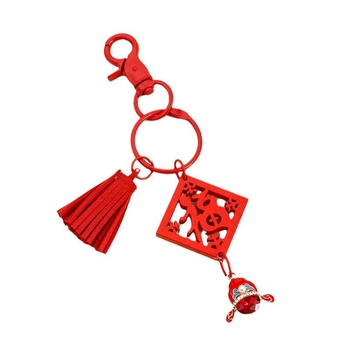 Breloc cu pandantiv - metal, stil drăguț, motiv binecuvântat, pentru genți și mașini