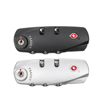 TSA372 csomagtartó zár – jelszavas zár, lopás elleni védelem, ABS, 46 g