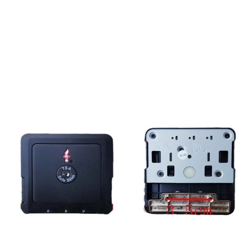 ABS poggyászzár jelszavas, TSA jóváhagyott, lopás elleni védelem