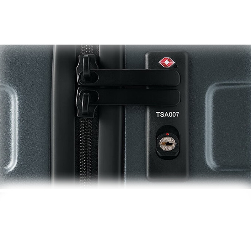 TSA007 poggyász zár, vámzár, Muji-stílus, műanyag