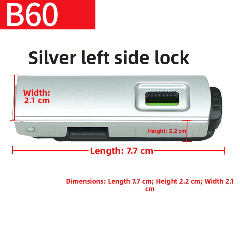 B60 bagāžas slēdzene ar paroli – plastmasas koferu slēdzene