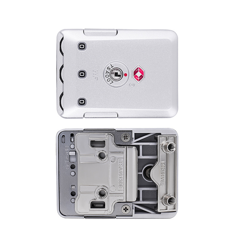 TSA16138B bőröndzár jelszóval – ABS anyag, Zhengbo