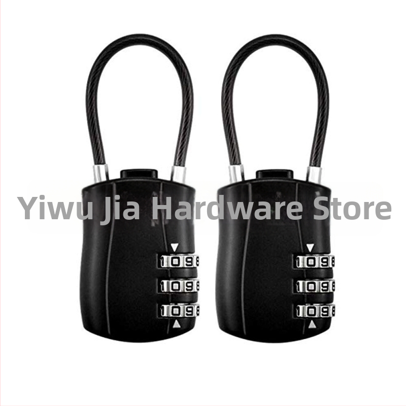 TSA-527 механична ключалка за багаж, цинкова сплав, 5 мм халка, модерен минималистичен стил