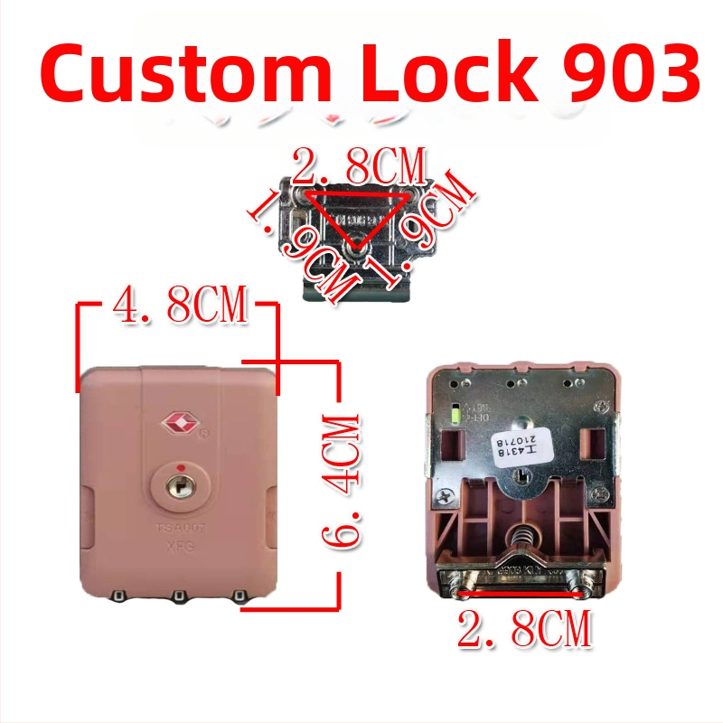 Bagāžas paroles slēdzis – ABS materiāls, viendabīgs raksts, bez ādas, vasara 2022