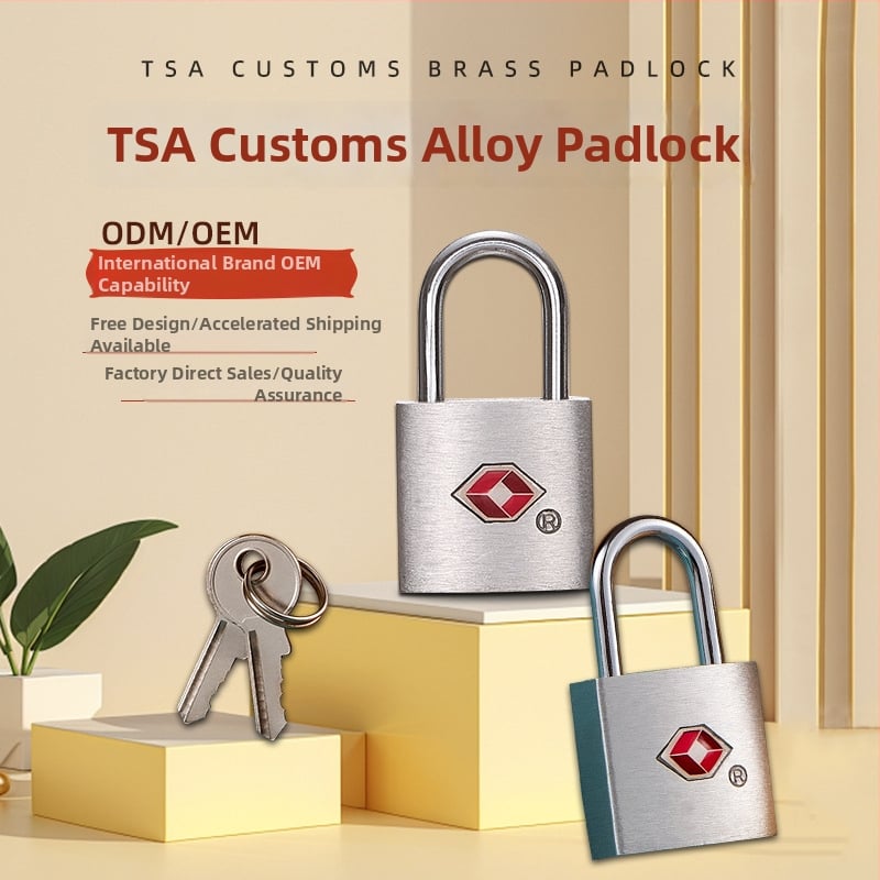 Plum Lock TSA20 sigurnosni bravu od aluminijske legure za prtljagu, ruksake, ormariće, ladice, teretanu i putovanja