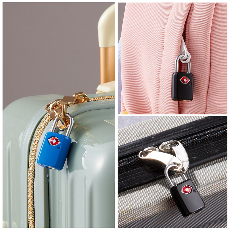 Bagāžas TSA slēdzene ar atslēgas piekļuvi TSA21011, ceļojumu slēdzene, cinka sakausējuma korpuss, svars 26 g, zīmols Jasit/Jia Shijie, pielāgošana pieejama