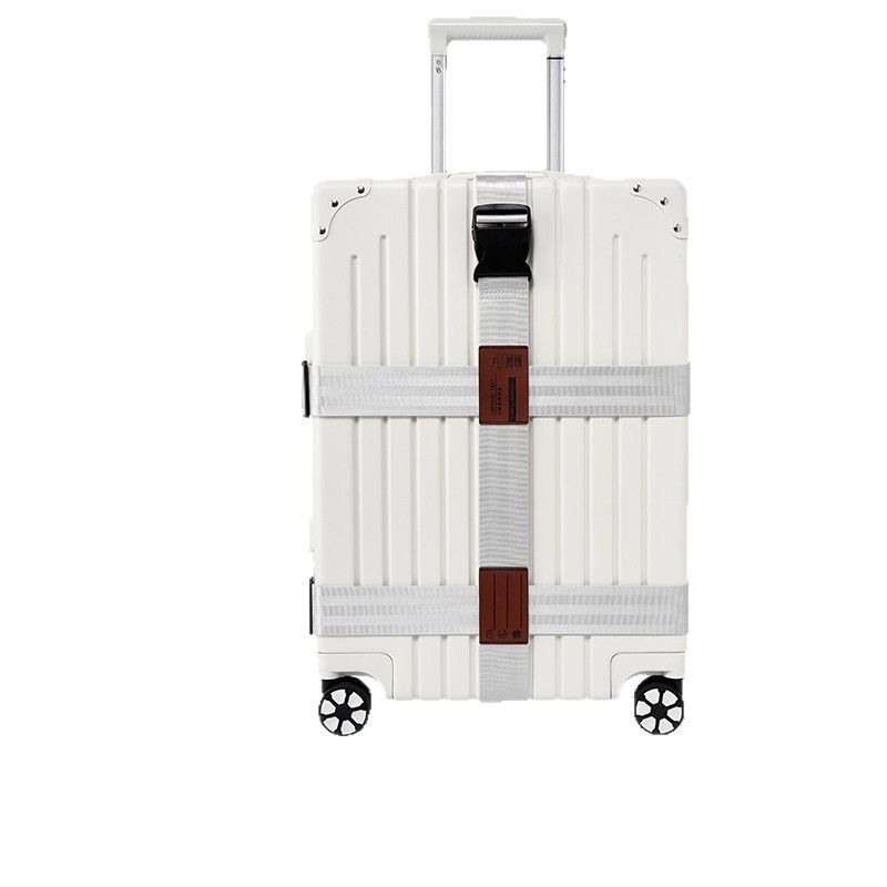 Nylon poggyászpánt keresztirányú dizájnnal és jelszavas záróval