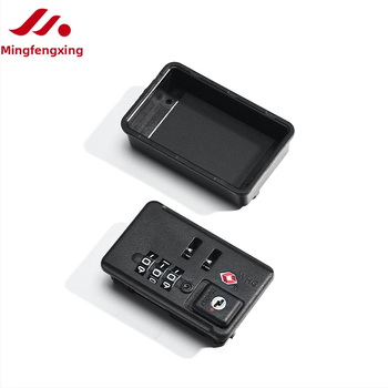 Bagāžas atslēga ar paroli MF561, plastmasas konstrukcija, kofera rāvējslēdzēja slēdzene