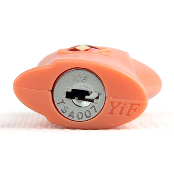 TSA muitas slēdzene bagāžai un mugursomai, korpuss no PC + cinka sakausējuma, 42 g, licenciējama privātā zīmola etiķete