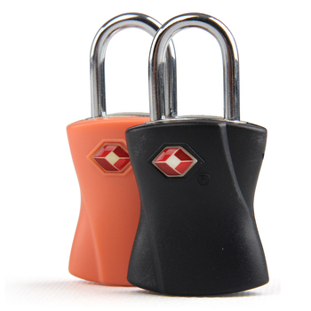 TSA muitas slēdzene bagāžai un mugursomai, korpuss no PC + cinka sakausējuma, 42 g, licenciējama privātā zīmola etiķete