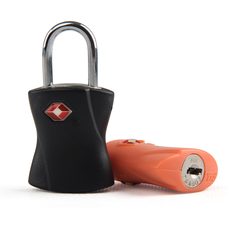 TSA muitas slēdzene bagāžai un mugursomai, korpuss no PC + cinka sakausējuma, 42 g, licenciējama privātā zīmola etiķete