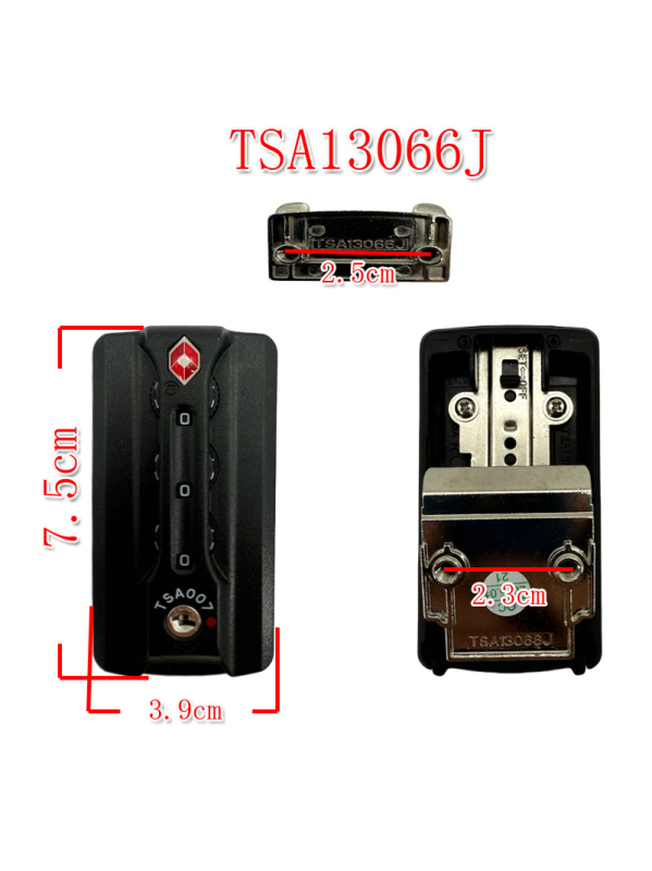 Bőröndzár jelszóval TSA13066 – ABS anyag, táska kiegészítő, modell TSA13066