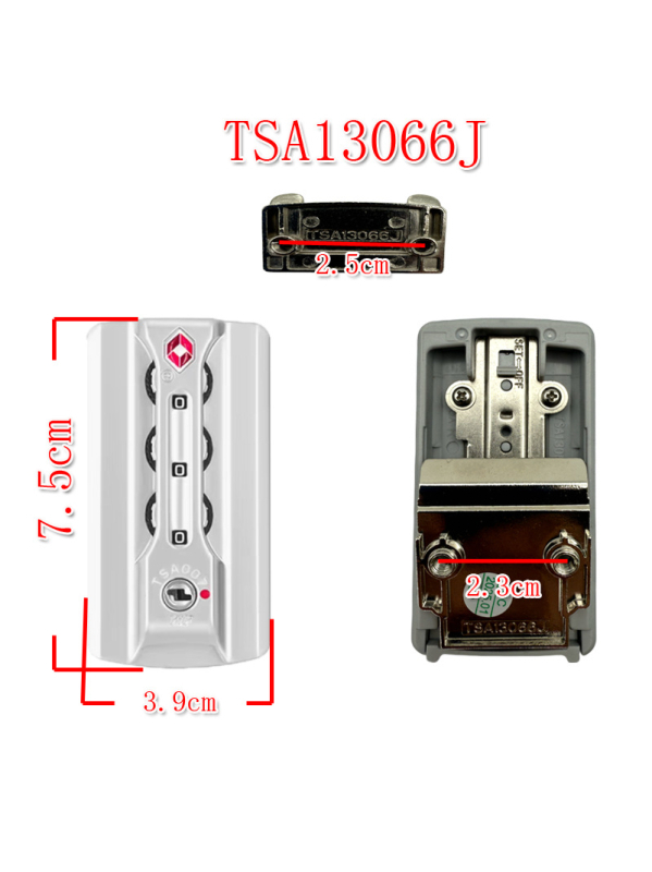 Bőröndzár jelszóval TSA13066 – ABS anyag, táska kiegészítő, modell TSA13066