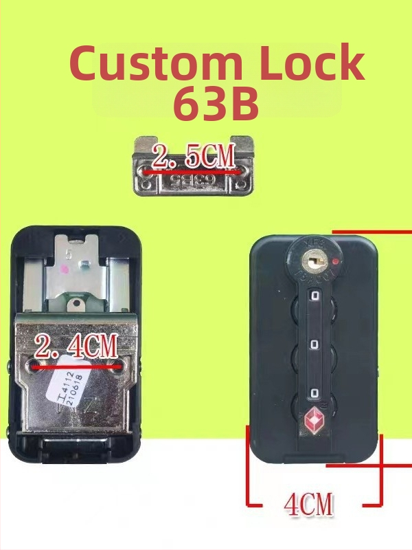 Bagāžas atslēga ar paroli TSA13066 – ABS materiāls, somu piederumi, modelis TSA13066