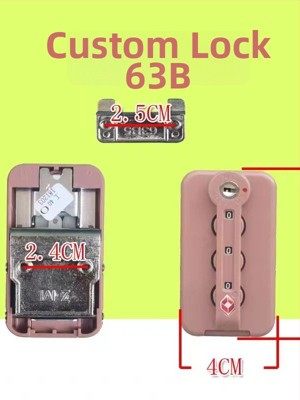 Bagāžas atslēga ar paroli TSA13066 – ABS materiāls, somu piederumi, modelis TSA13066