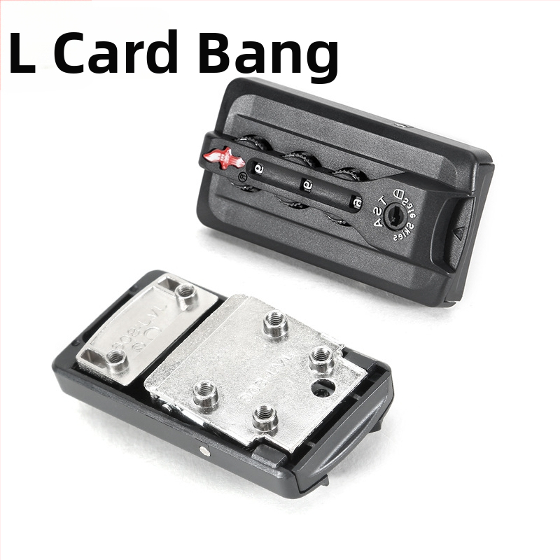 TSA kódzár poggyászhoz – ABS anyag, poggyász kombinációs zár sorozat, városi egyszerű stílus, minta: betű