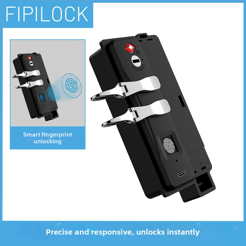 Fly rock bagāžas slēdzene, ABS materiāls, 95 g, mūsdienīgs minimālisma stils