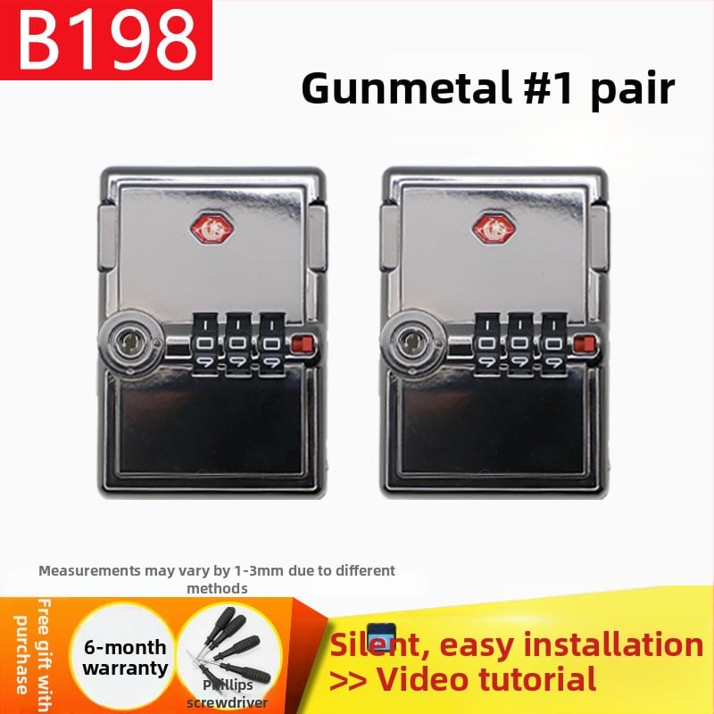 Lacăt pentru bagaje (Material: Altul • Funcție: Altă • Listare: Primăvara 2024)