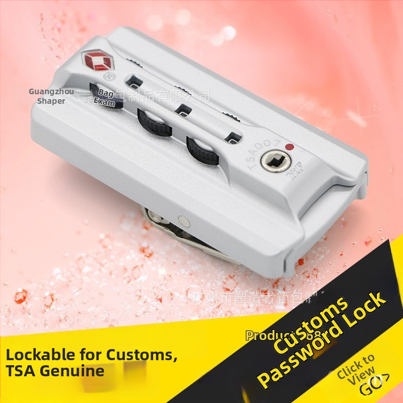 Shaper pagaselukk, mudel S019, materjal ABS-zin sulam, Anti-Theft kaitse, seeria Shaper