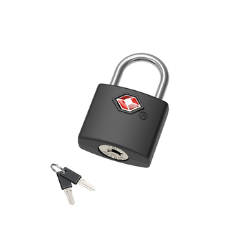TSA apstiprināta bagāžas aizslēga, mini ABS ceļojumu slēdzene ar atslēgu, modelis Tsa326b-1; Materiāls: ABS; Svars: 26; Zīmols: Lock/nf newfield