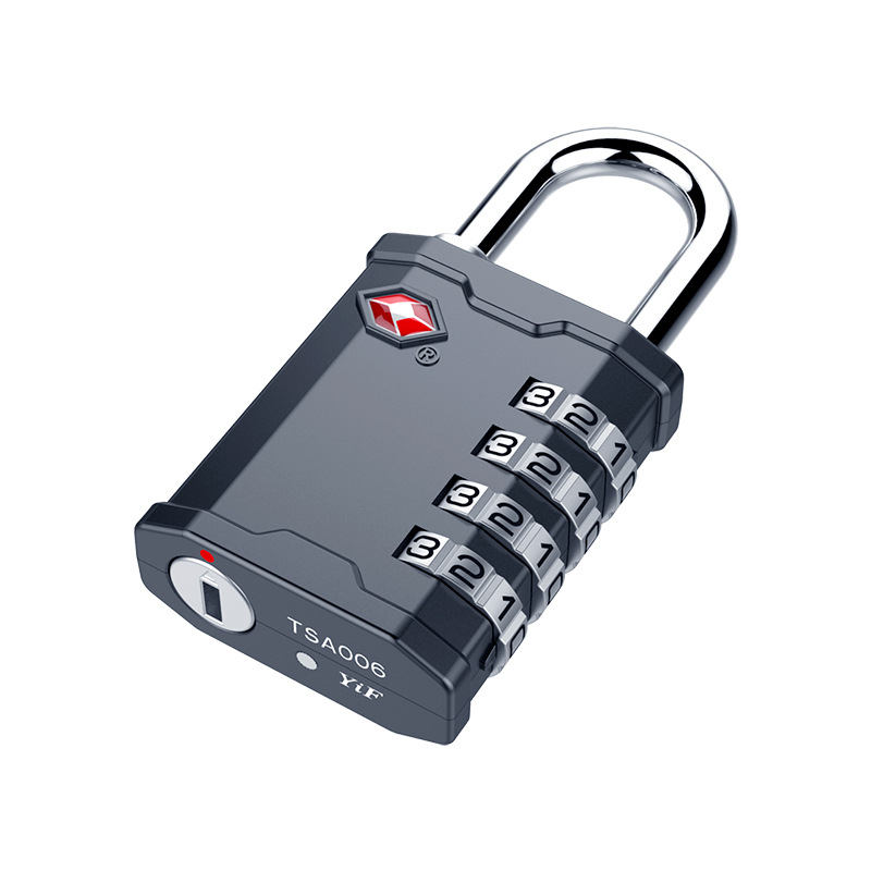 TSA apstiprināta kombinētā bagāžas slēdzene, cinka sakausējums, 167 g