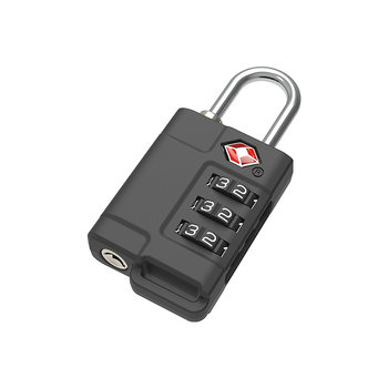 TSA bagāžas slēdzene ar trīs ciparu kombināciju, PC materiāls, svars 29,5 g, modelis Tsa21037