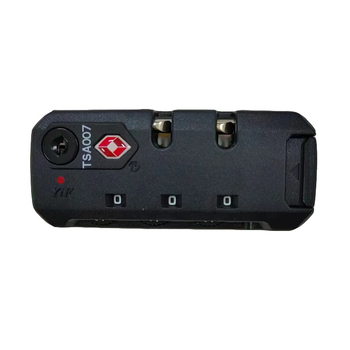 TSA13116D TSA007 jelszavas bőröndzár - ABS anyag, TSA‑jóváhagyott, bőröndökhöz