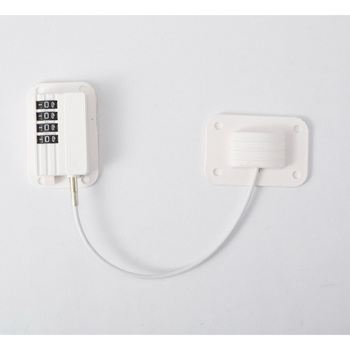 Безпробивно паролно заключване за шкафове, хладилници и прозорци – LH-1, ABS + неръждаема стомана + цинкова сплав, разстояние между пръчките 185 мм, дебелина на пръчката умерена